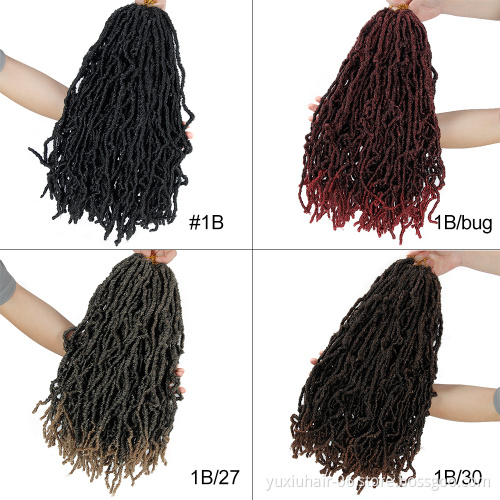 Synthetic Braiding Hair Natural Curly Dreadlocks Crochet Braid Hair Crochet Braids Hair Extensions